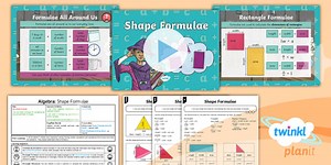PlanIt Maths Year 6 Lesson Pack 5: Use Simple Formulae (2)