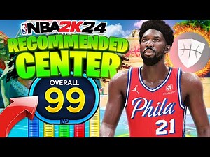 Best Build on NBA 2K24 Two Way Center Build: The Anchor Popper !