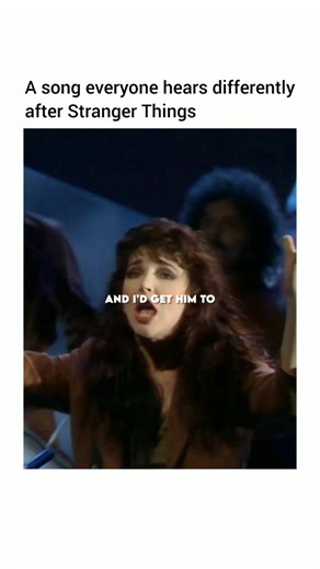 Find Good Songs | Music on Instagram: "Kate Bush - Running Up That Hill This song was already a masterpiece but Stranger Things made it unforgettable"