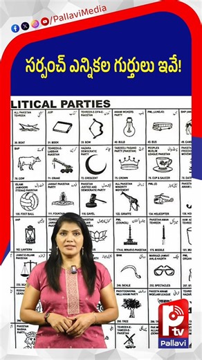 సర్పంచ్​ ఎన్నికల గుర్తులు ఇవే! | 30 Symbols for Sarpanch and 20 for Ward Members Revealed