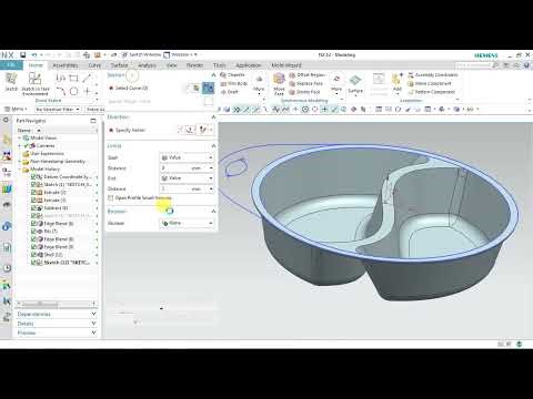 #nx12 CAD #Plastic component design