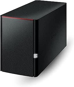 BUFFALO LinkStation SoHo 220 2-Bay Personal Cloud Office NAS 8TB (2x4TB) with Hard Drives Included