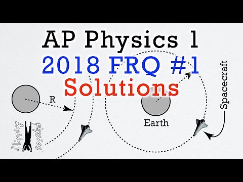 2018 #1 Free Response Question - AP Physics 1 - Exam Solution