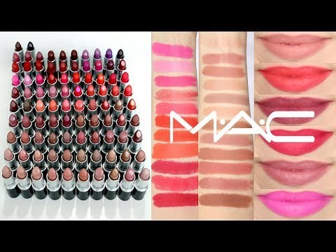 Mac Lipstick Collection 2019 + Lip Swatches || Beauty with Emily Fox