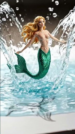 Touching a Mermaid Drawing... She Came to Life! | Magical ASMR