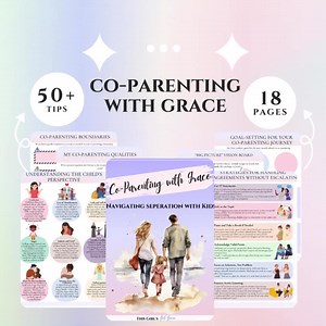 Co‑parenting Workbook Counselor Toolkit Communication & Parenting Plan Worksheets Family Therapy Divorce Support Workbook Parenting Guide - Etsy