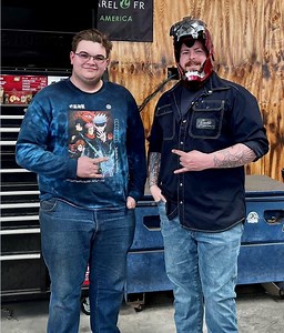 The story behind the Iron Man welding helmet