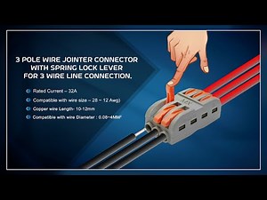 MX Snap Action Wire Connectors: Easy Wiring & Reusability for Your Electrical Needs