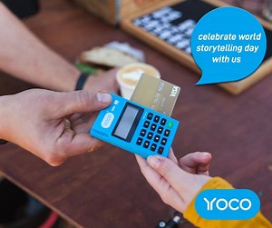 ✨COMPETITION TIME ✨ This #WorldStoryTellingDay, we want to YOU to share your start up success story with us and you could win a Yoco Go for your business! 👏🏽 Let us know in the comments below 👇🏾 Don't forget that you can also save up to R1000 on a Yoco until 31 March 2020! Shop the sale here: https://bit.ly/2Q3pVro Competition ends 31 March. Ts & Cs Apply. | hi