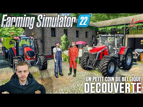 CETTE MAP BELGE EST JUSTE INCROYABLE ! PRÉSENTATION MAP | Farming Simulator 22