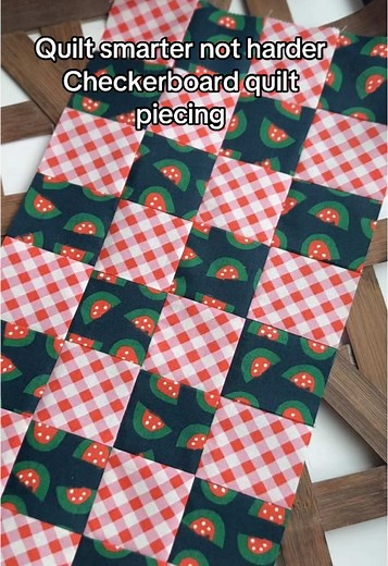 Beginner's Guide to Checkerboard Quilt Piecing