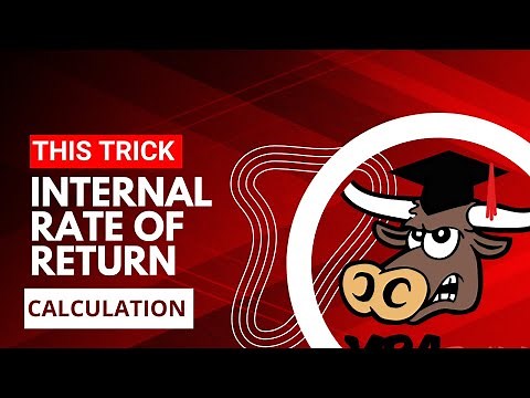 🔴 EASIEST IRR Internal Rate of Return, How to Calculate IRR Formula and Calculation (Idiot Proof!)