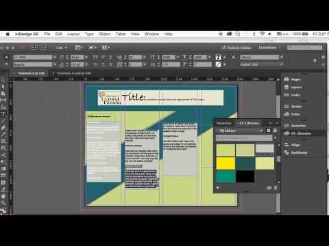 How to create an academic Poster in Indesign