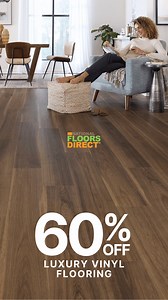 FL style, meet smart savings. 🏙️ Right now, get 60% off luxury vinyl flooring with National Floors Direct — and we bring the showroom to you. ✅ Kid & pet friendly ✅ Fast installation 📲 Book your free in-home estimate today! | National Floors Direct