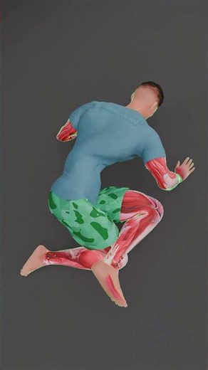 Unlock Your Lower Back With This Rotation Drill #shorts #anatomy