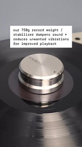2.3K views · 3 comments | Lab Recommends: our bestselling Record Stabilizer for better audio quality | Turntable Lab | Facebook