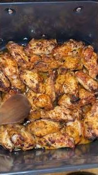 Alitas de pollo en la freidora de aire 😋