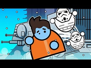 Escaping an Imperial AT-AT Walker Prison in Prison Architect Star Wars Mod