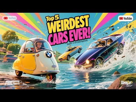 Top 5 Most Weirdest Cars Ever Made (That Actually Worked!) 🚗| Crazy Vehicles You Won’t Believe Exist