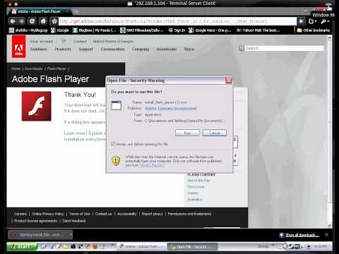 How to Update or Install Adobe Flash