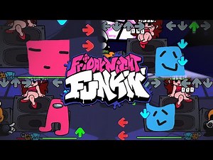 JSAB Cube in Friday Night Funkin! (Just Shapes and Beats)😵