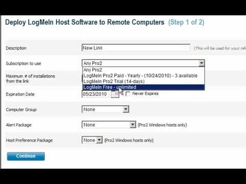 LogMeIn Central - How-to add computers to your account