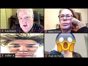 this is what 8 hours of online class trolling looks like...