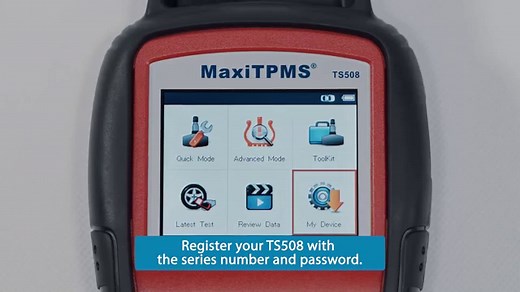 TS508 How To Update Tool Instructional Video