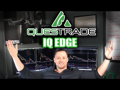 How to Setup Questrade IQ Edge Platform Walk through Tutorial for traders with Stop Loss