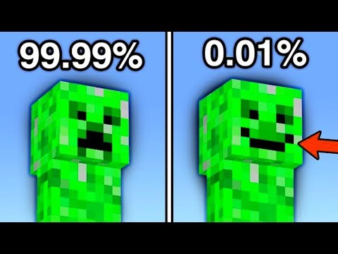 Nejvzácnější mobové v historii Minecraftu