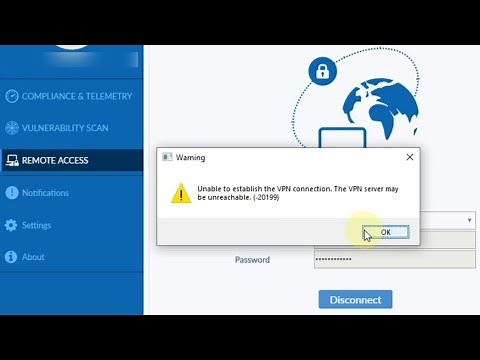 How To Fix Unable To Establish The VPN Connection. The VPN Server Maybe Unreachable. In FortiClient