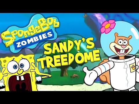 SPONGEBOB ZOMBIES: SANDY'S TREEDOME ★ Call of Duty Zombies (Zombie Games)