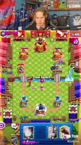 this deck was so strong in the CRL 20 Win Challenge #clashroyale #streamer #supercell #mobilegaming #juicyjcr