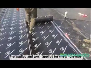 How to apply the bitumen membrane for roofing waterproofing works?