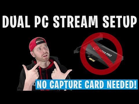 Dual PC Streaming setup WITHOUT a Capture Card (2020) NDI & OBS Studio