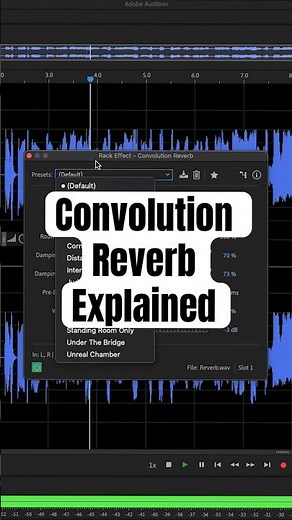 Convolution Reverb Explained! #Short #MixingTips
