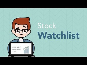 How to Create a Stock Watchlist | Phil Town