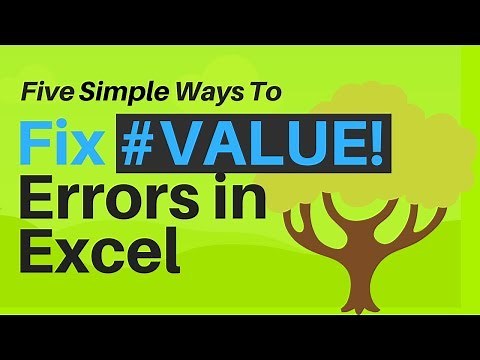 Five Ways To Fix #VALUE Errors in Microsoft Excel