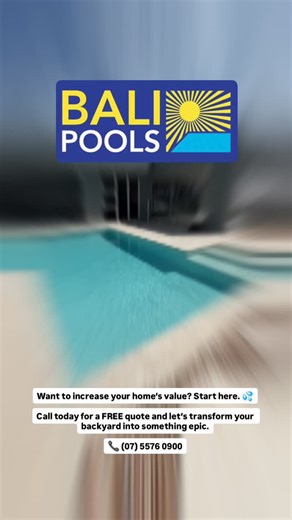 Now the weather’s cleared ☀️💦 We’re back building amazing pools and designing even better backyards for you and your family. This finished beauty is now on the market, showcasing just how much the right pool can elevate a home 🙌🏼 Ready to transform your backyard? 📞 Call now for a FREE quote (07) 5576 0900 #poolbuilders #backyardrenovation #goldcoastpools #designerpools #designerpools | Bali Pools