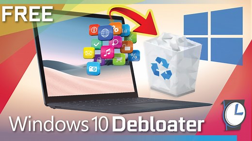 Windows 10 Debloater Tool | Debloat GUI (Updated Feb 22, 2024! V2.6.11) - FreeTimeTech