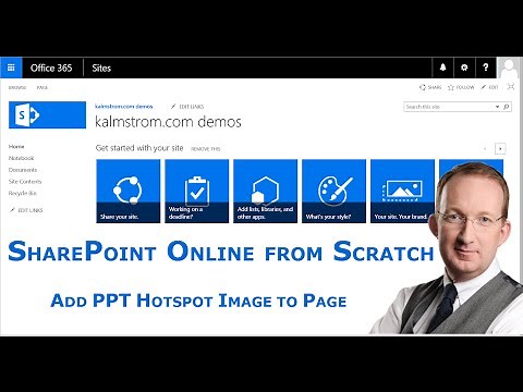 Add PowerPoint Hotspot Image to SharePoint Page