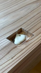 13K views · 148 reactions | How to Patch a Knot with a Square Plug There are many ways to repair a knot, but this time I tried patching it with a square plug. Some of you might wonder, “Can this method really fill the knot cleanly?” What the video doesn’t show is that the plug is slightly tapered, so when it’s driven in, it creates a perfectly tight, gap-free fit #woodworking #woodcarving #handmade #asmr #carving #tools #tips #woodwork #carpentry #diy | Woodify | Facebook