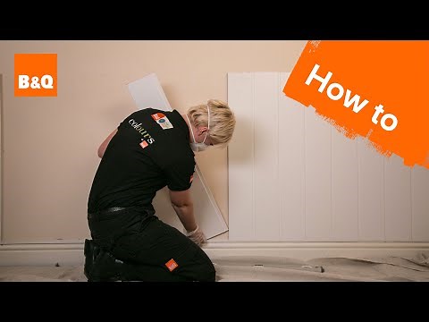 How to fit internal cladding