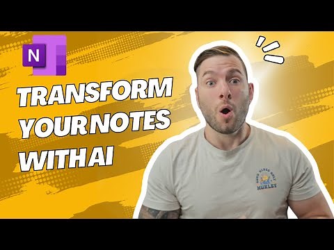 Transform Your Notes with OneNote's AI