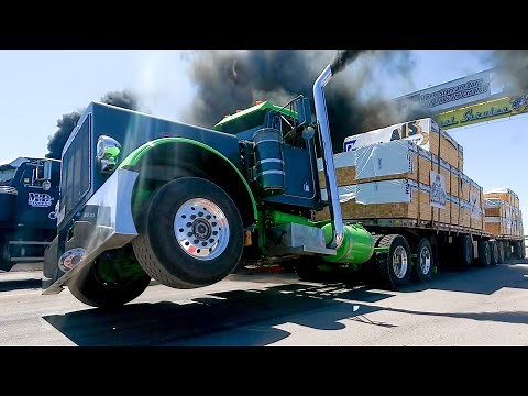 Great Lakes Big Rig Challenge 2021 LOADED SEMI DRAG RACING