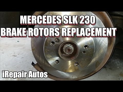 Mercedes SLK 230 Brake Rotors Replacement