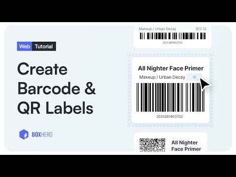 How to Print Barcodes & QR Codes | Create Free Custom Labels