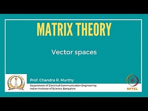 Vector spaces