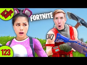FORTNITE vs SPY NINJAS in New Battle Royale Epic Gaming Event - Spy Ninjas #123