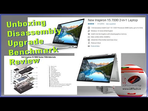 Dell Inspiron 15 7506 2-in-1 7000 Series Unboxing, Disassembly, Setup, Benchmark & Review